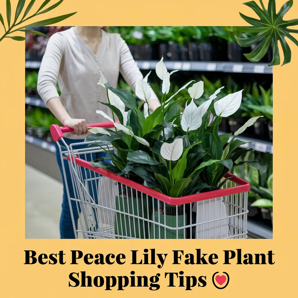 Best Peace Lily Fake Plant Shopping Tips