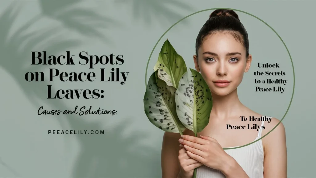 Black Spots on Peace Lily Leaves: Causes and Solutions 🌿🖤