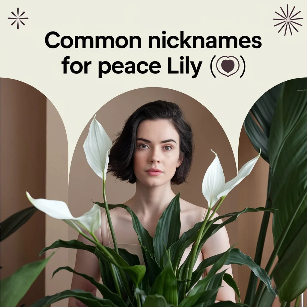 Common Nicknames for Peace Lily 