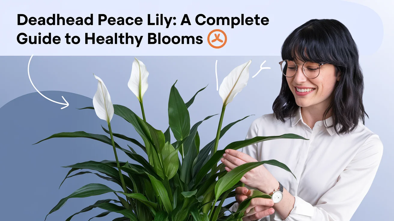 "Deadhead Peace Lily: A Complete Guide to Healthy Blooms 