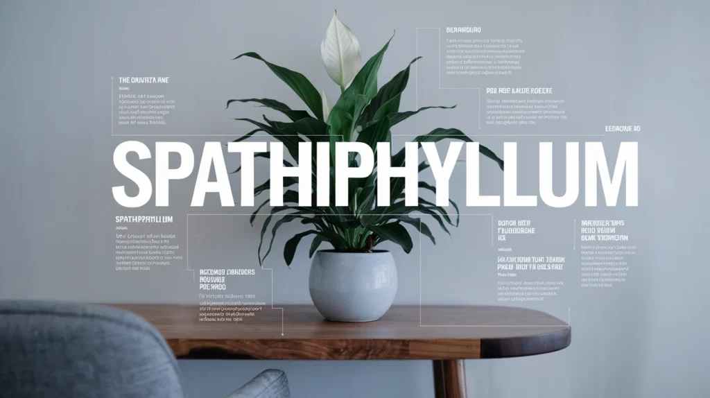 Discovering the Peace Lily Latin Name – Spathiphyllum and Its Etymology