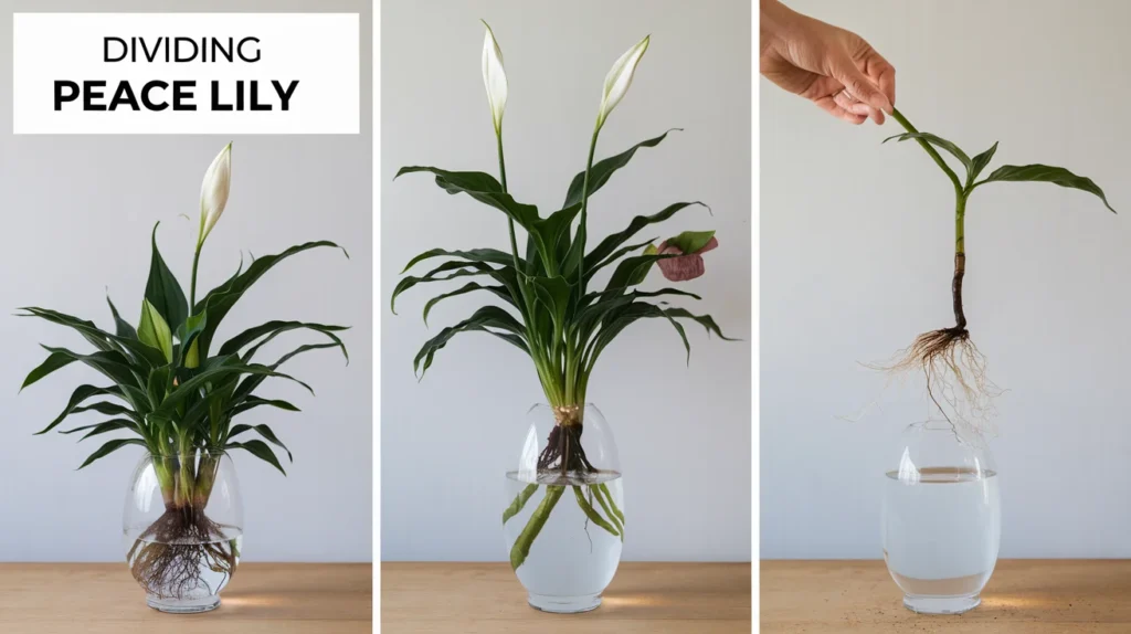 Dividing Peace Lily: A Step-by-Step Guide on How to Propagate the Peace Lily 🌱✂️