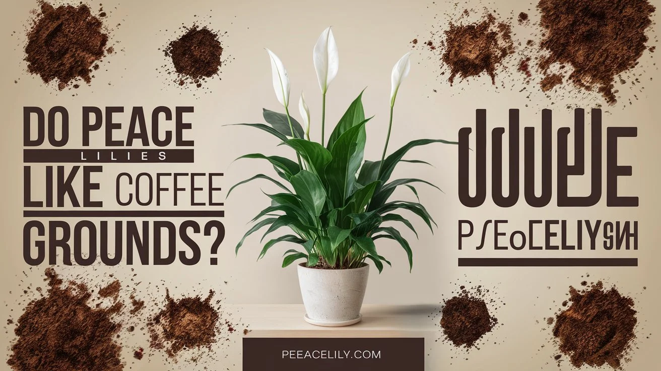 Do Peace Lilies Like Coffee Grounds?