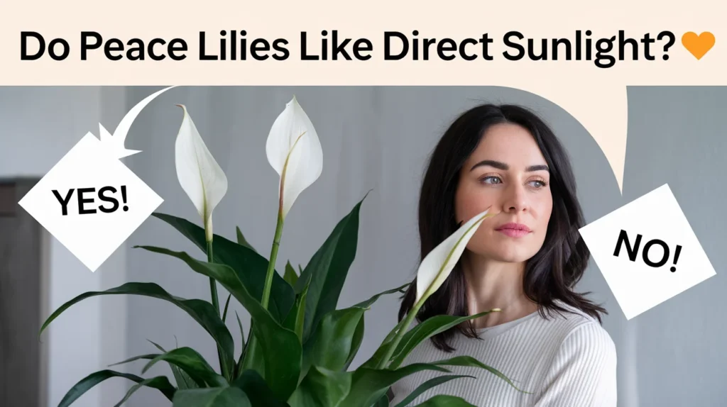 Do Peace Lilies Like Direct Sunlight? 🌞🌿