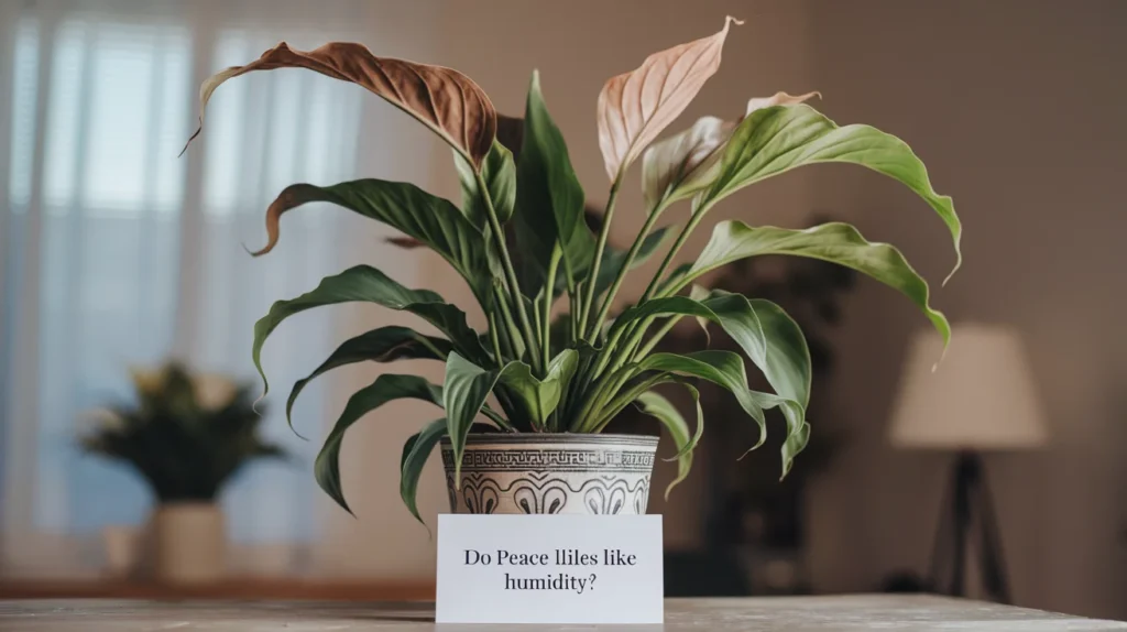 Do Peace Lilies Like Humidity? 🌿💧