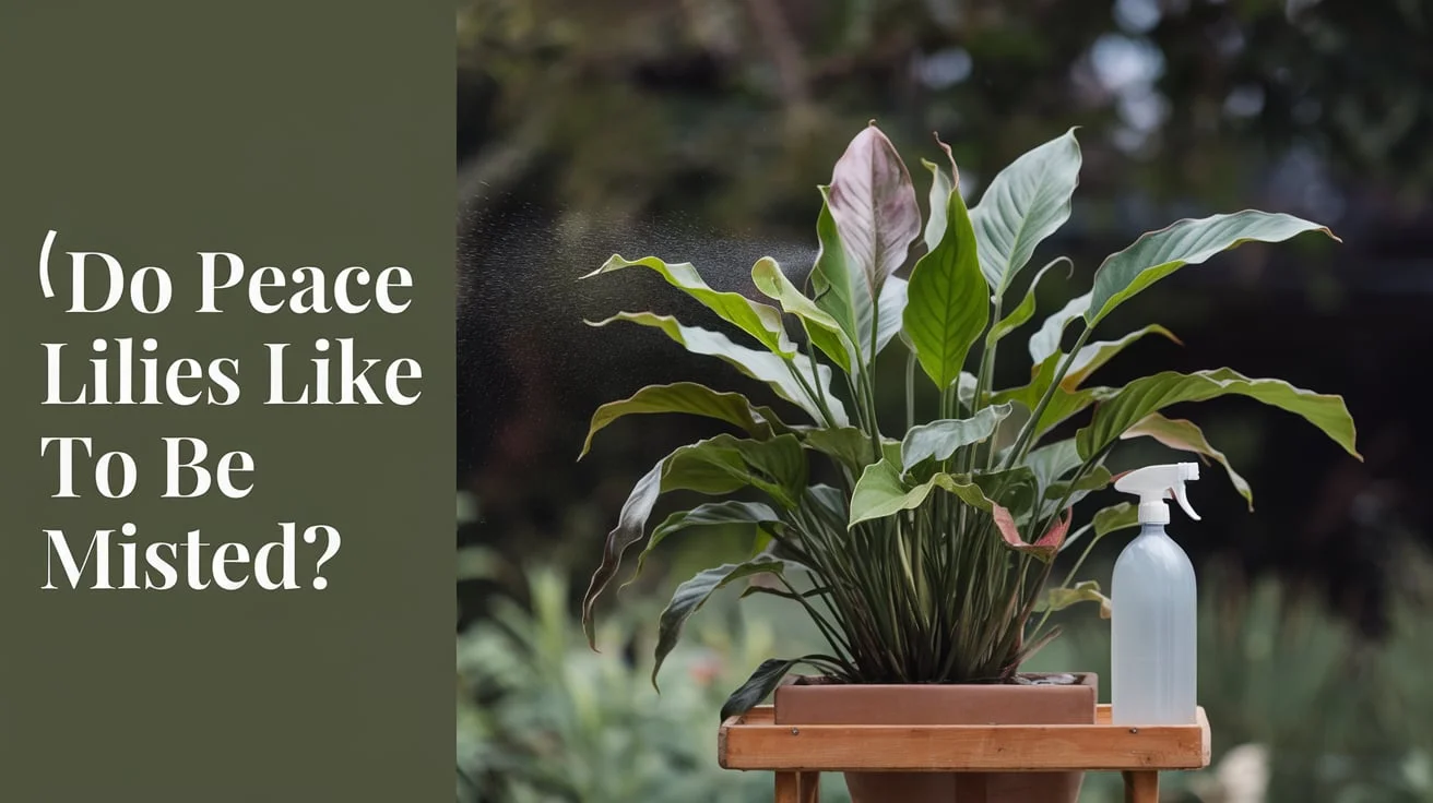 Do Peace Lilies Like to be Misted?
