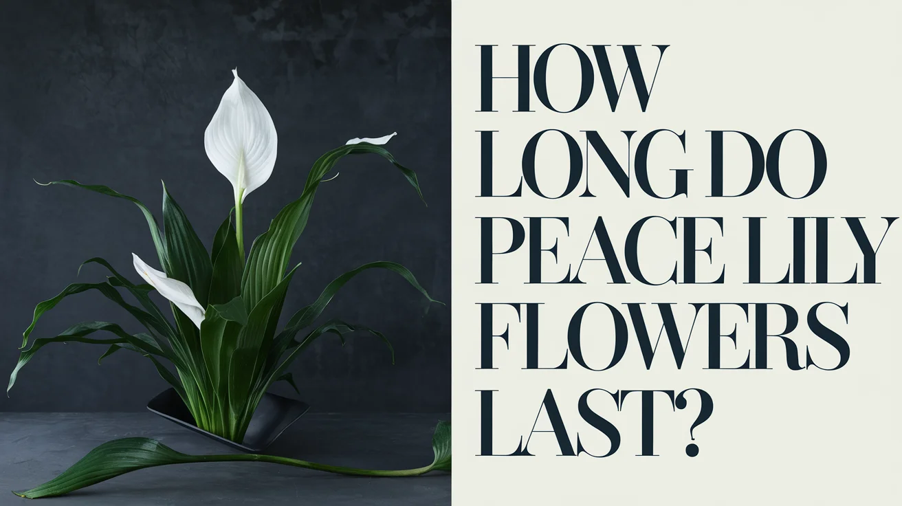 How Long Do Peace Lily Flowers Last?