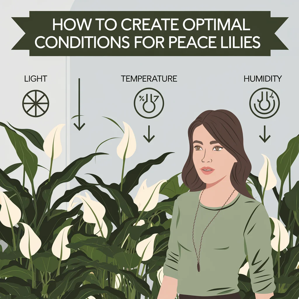 How to Create Optimal Conditions for Peace Lilies 