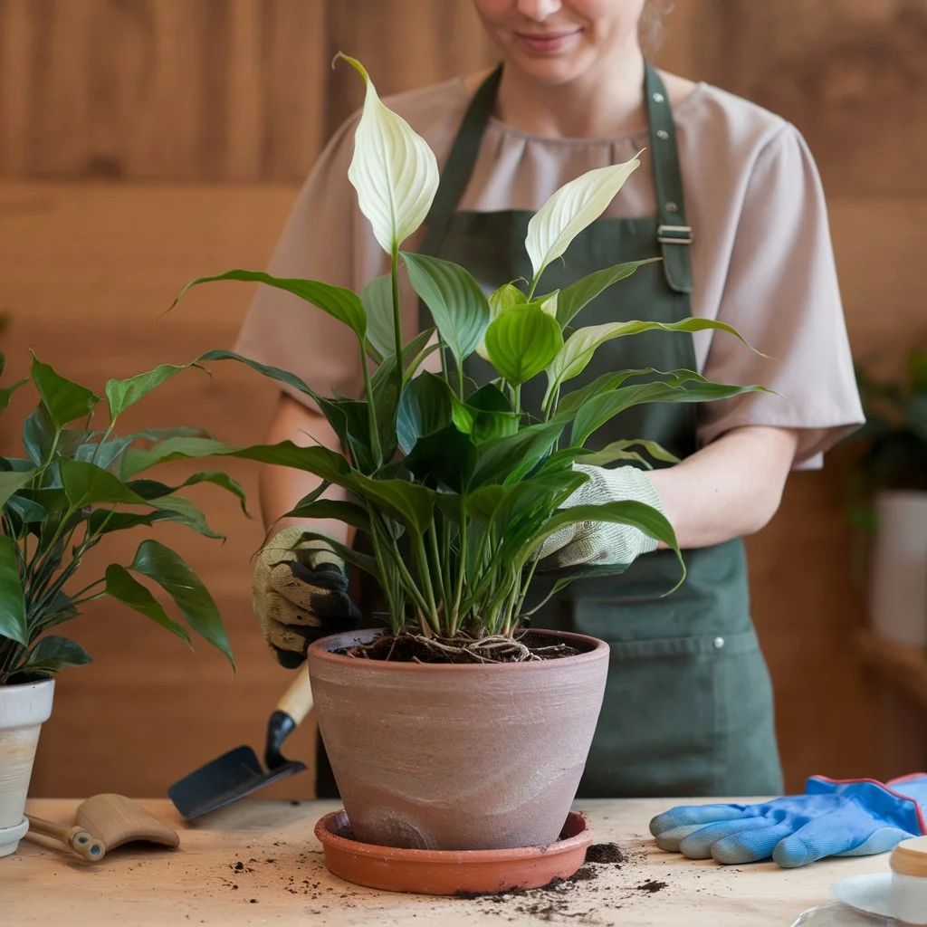 How to Repot a Peace Lily Indoors: When to Do It