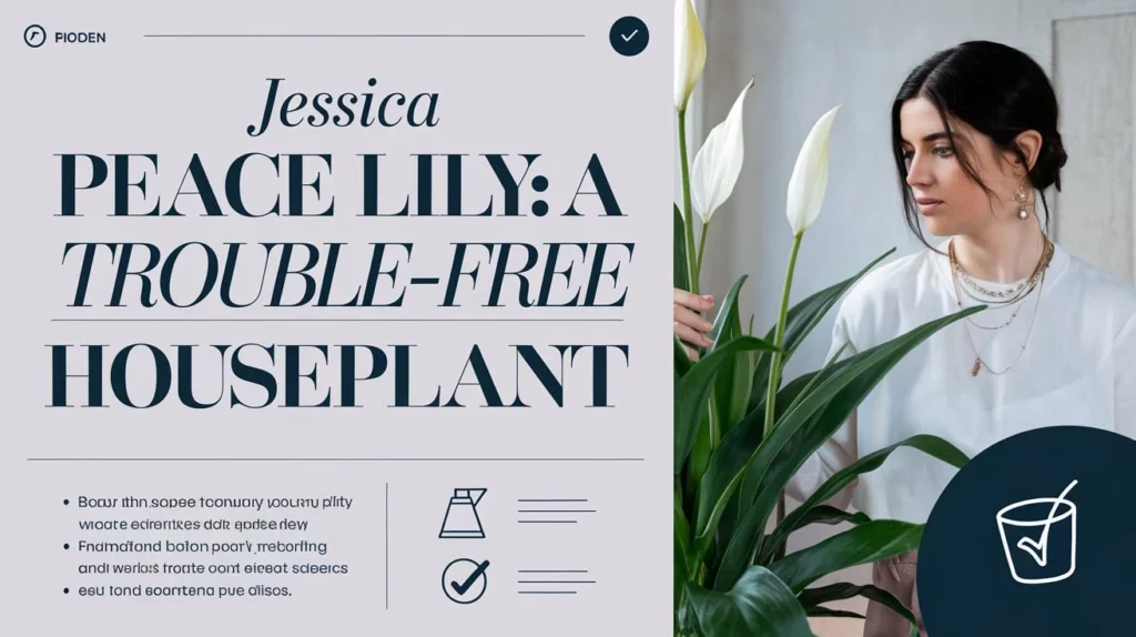 Jessica Peace Lily: A Trouble-Free Houseplant 🌿✨