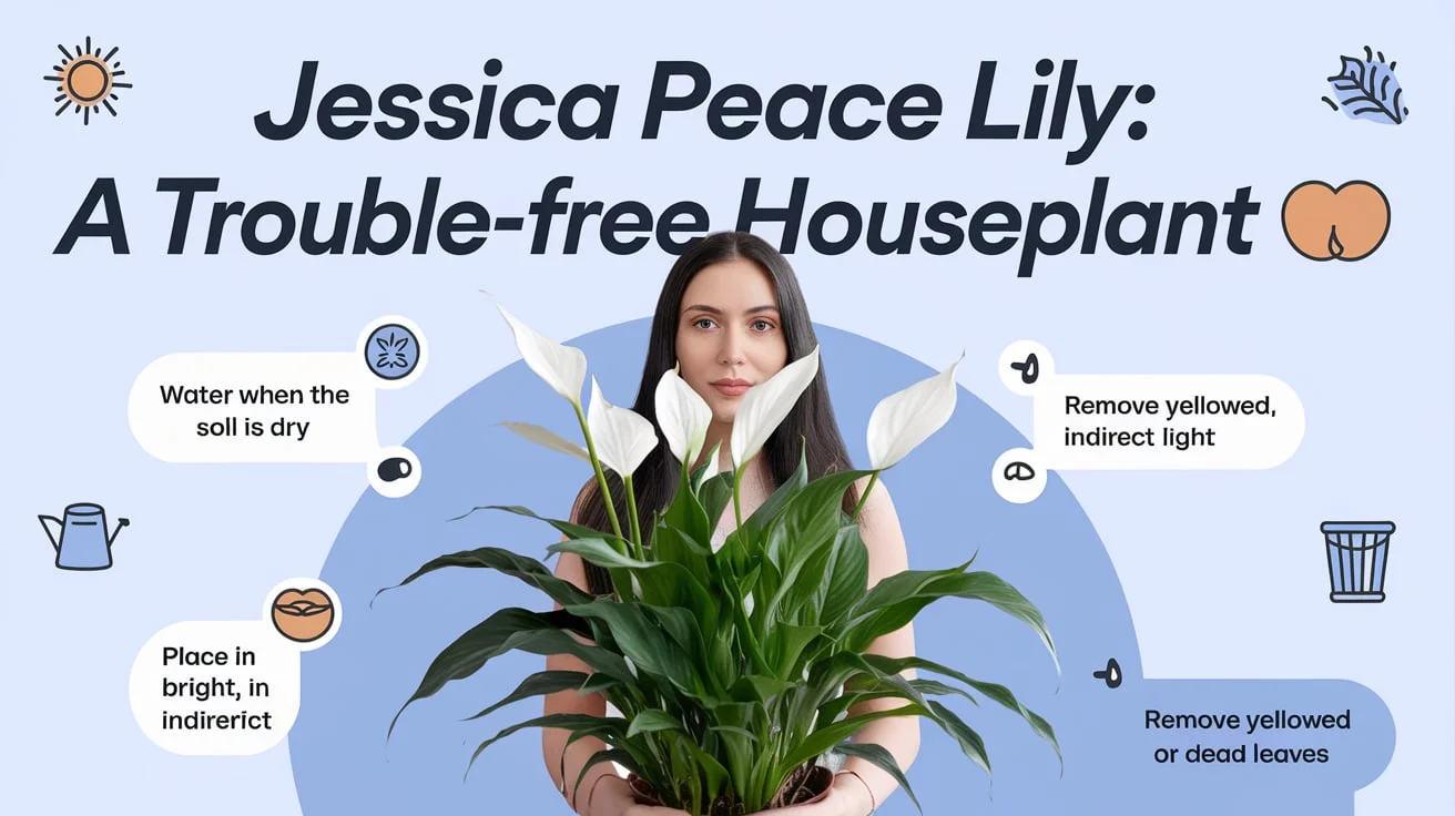 Jessica Peace Lily: A Trouble-Free Houseplant 