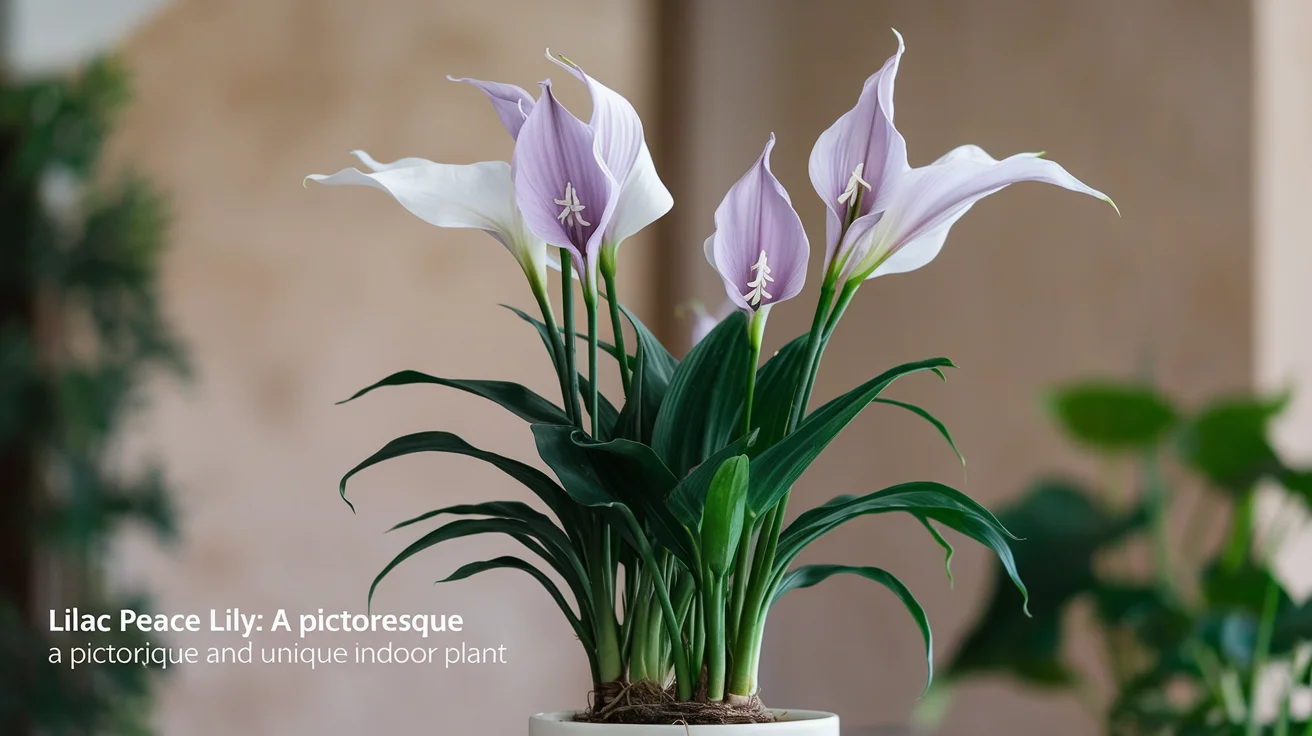 Lilac Peace Lily: A Pictoresque and Unique Indoor Plant 