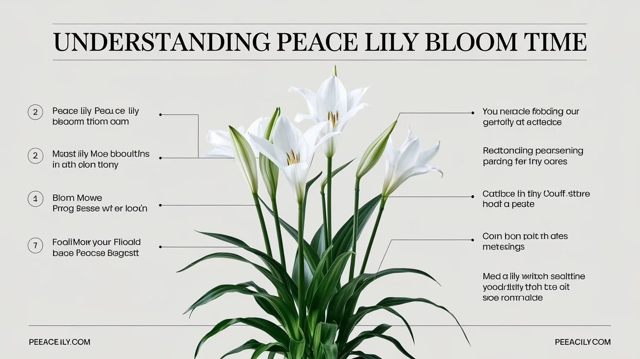 Understanding Peace Lily Bloom Time: