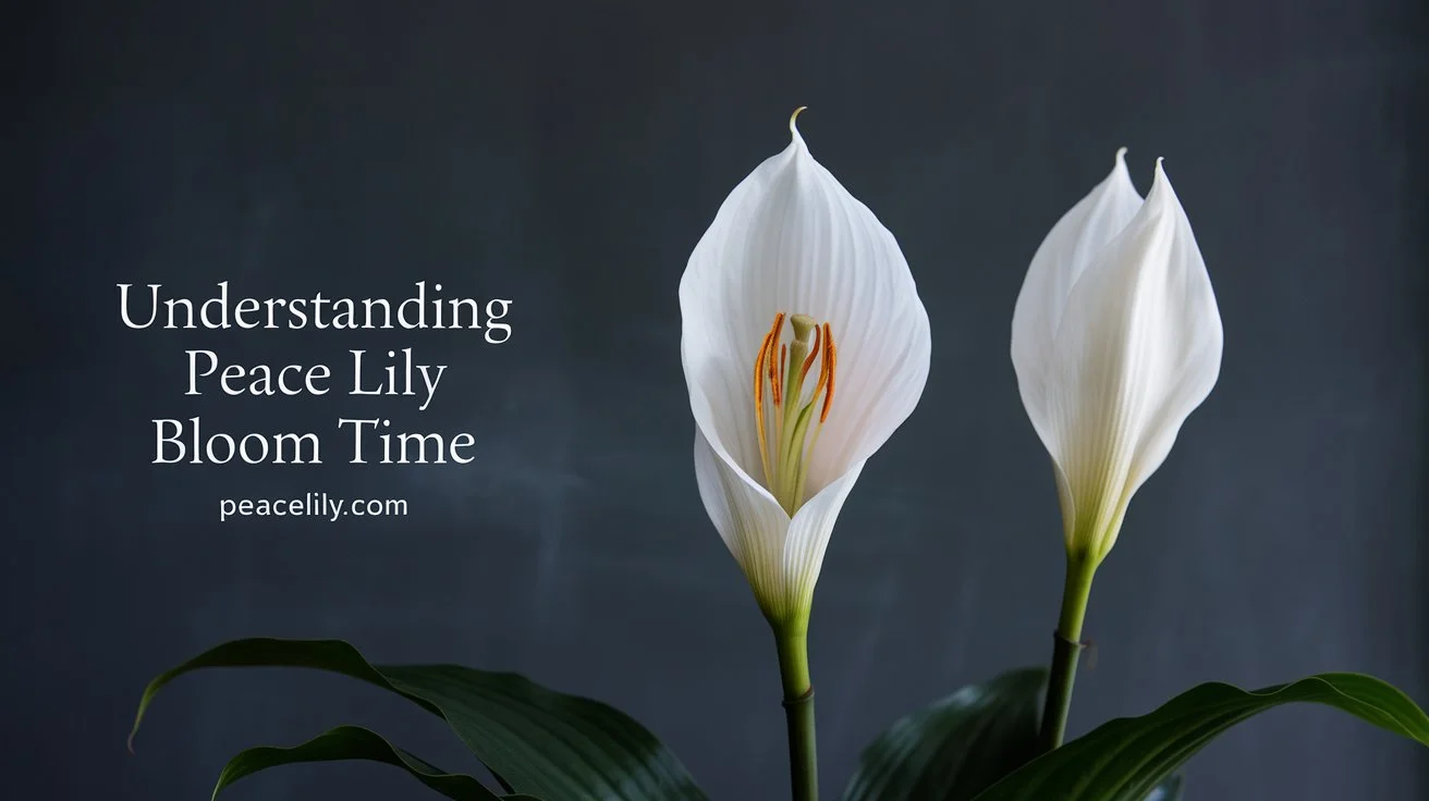 Understanding Peace Lily Bloom Time: