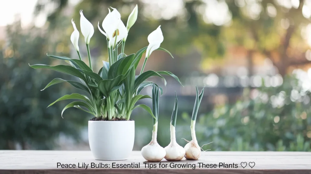 Peace Lily Bulbs: Essential Tips for Growing These Plants 🌱💡