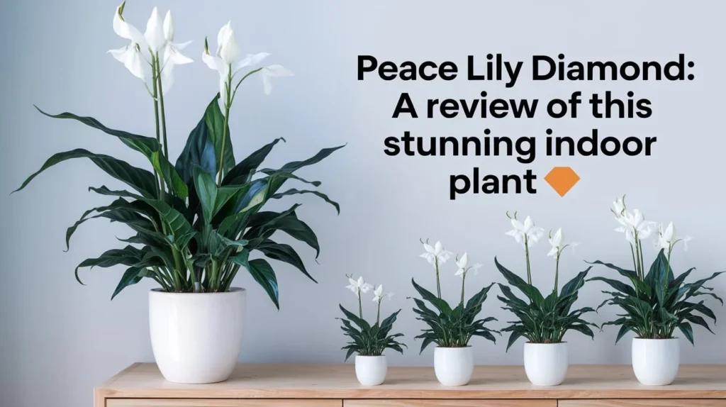 Peace Lily Diamond: A Review of This Stunning Indoor Plant 💎🌿