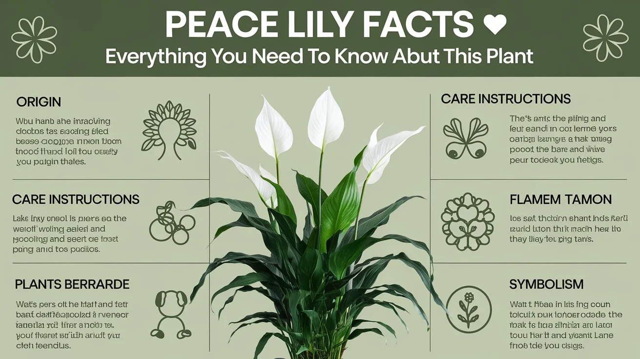 Peace Lily Facts 🌿Everything You Need to Know About This Plant