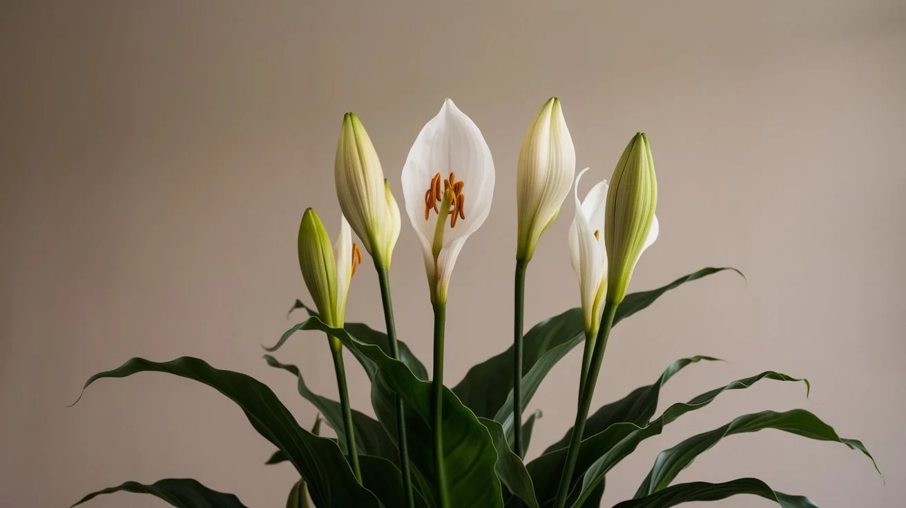 Peace Lily Flowers: Simple and Sophisticated Floral Concept 