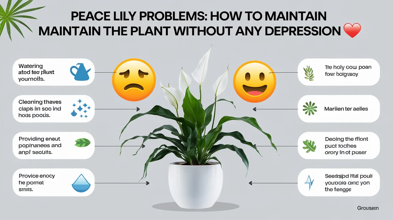 Peace Lily Problems: How to Maintain the Plant Without Any Depression