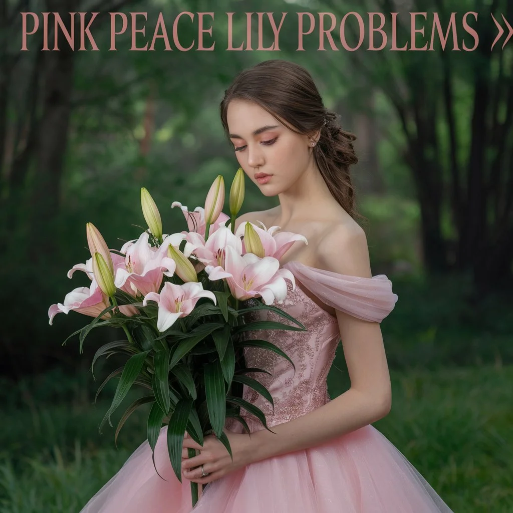 Pink Peace Lily Problems