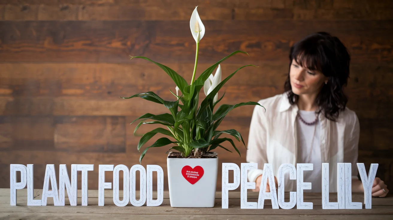 Plant Food for Peace Lily: 