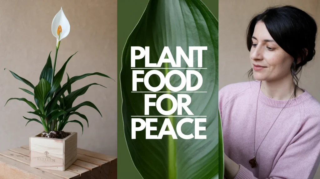 Plant Food for Peace Lily: All That You Need to Know About Feeding Your Spathiphyllum 🌿🍃