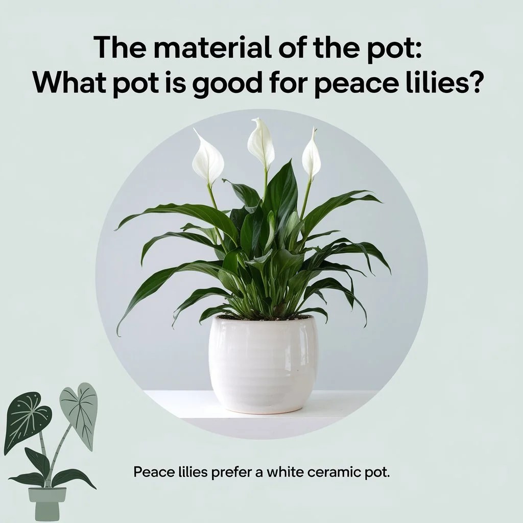 The Material of the Pot: What Pot Is Good for Peace Lilies? 