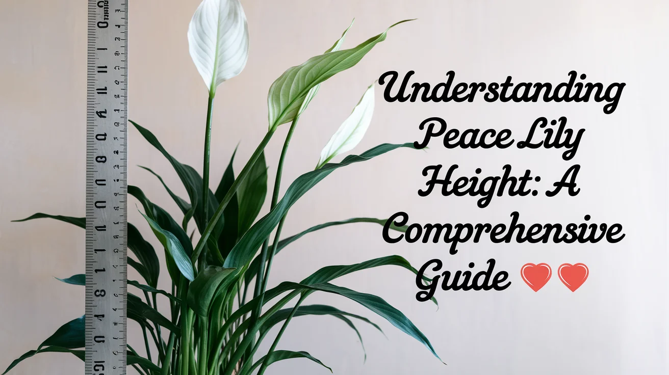 Understanding Peace Lily Height: A Comprehensive Guide 