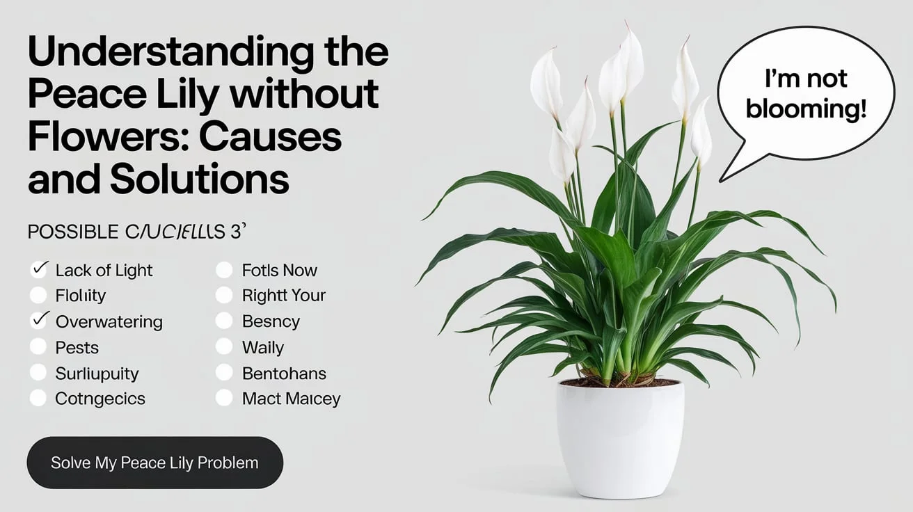 Understanding the Peace Lily Without Flowers: