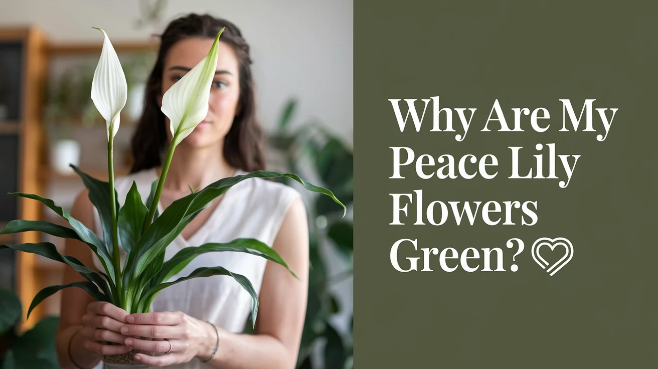Why Are My Peace Lily Flowers Green?