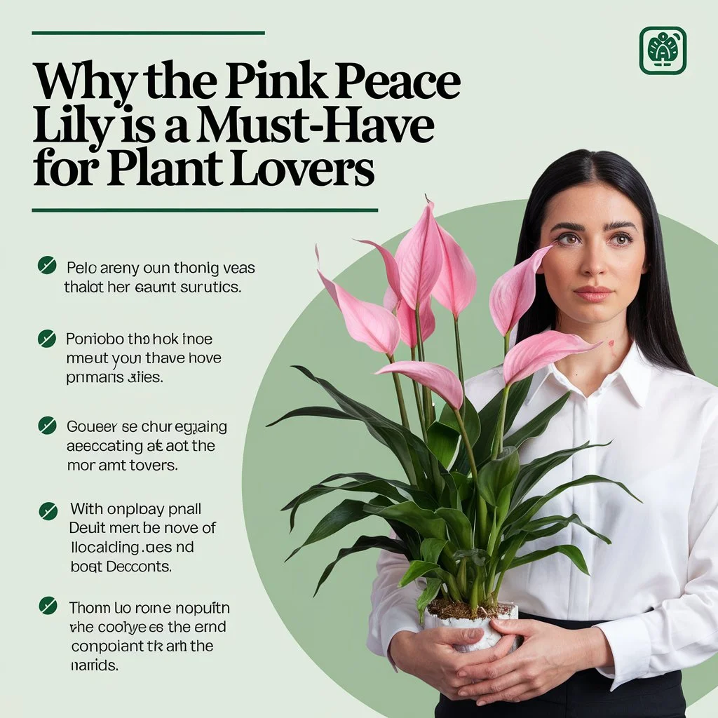 Why the Pink Peace Lily is a must-have for plant lovers 
