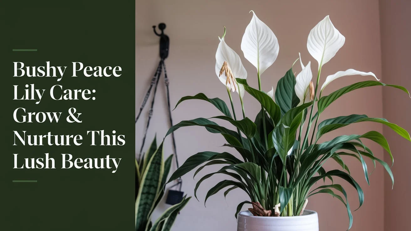 Bushy Peace Lily Care: Grow & Nurture This Lush Beauty​