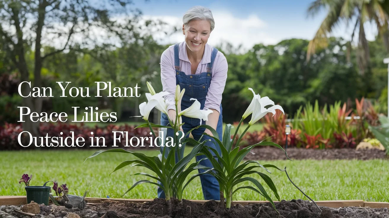 Can You Plant Peace Lilies Outside in Florida? 