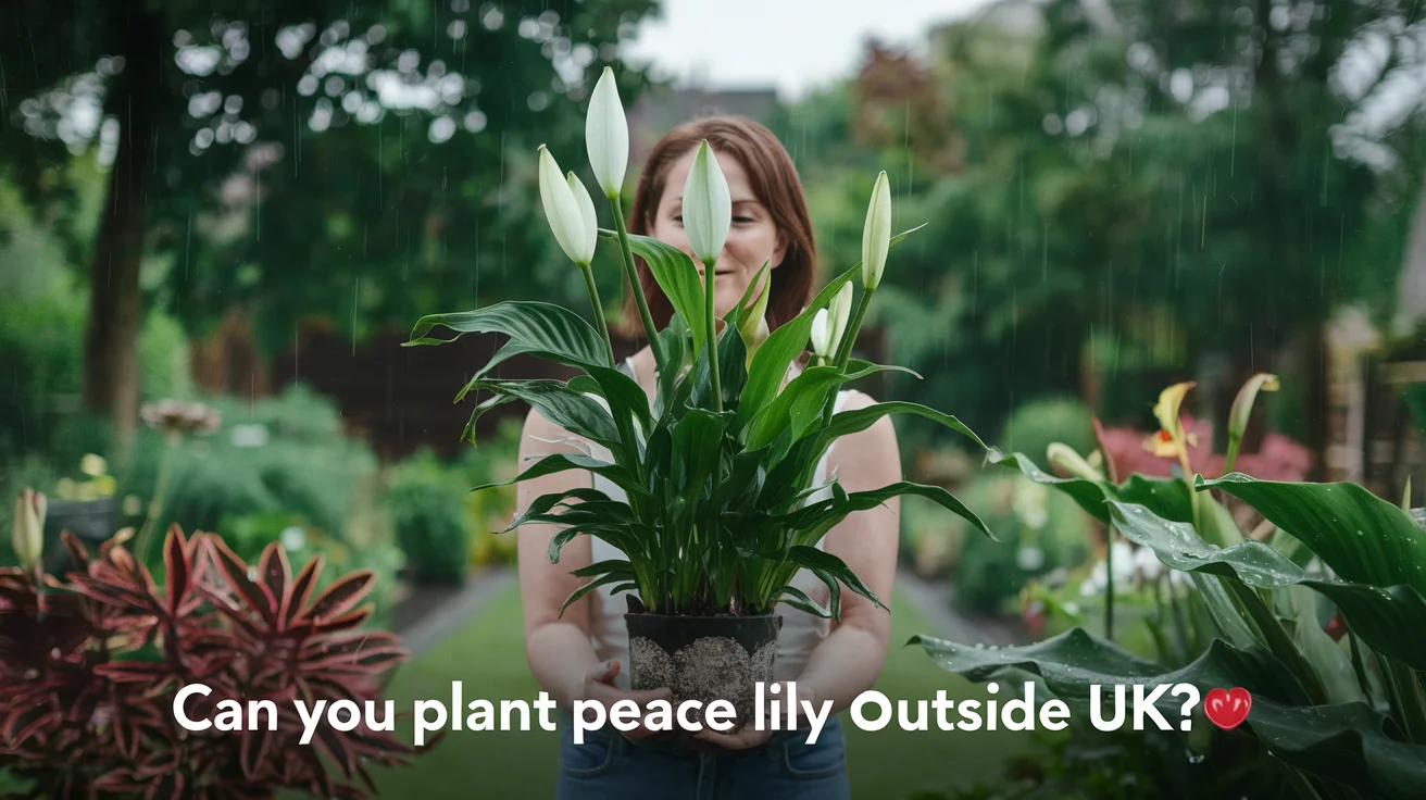 Can You Plant Peace Lily Outside UK? 