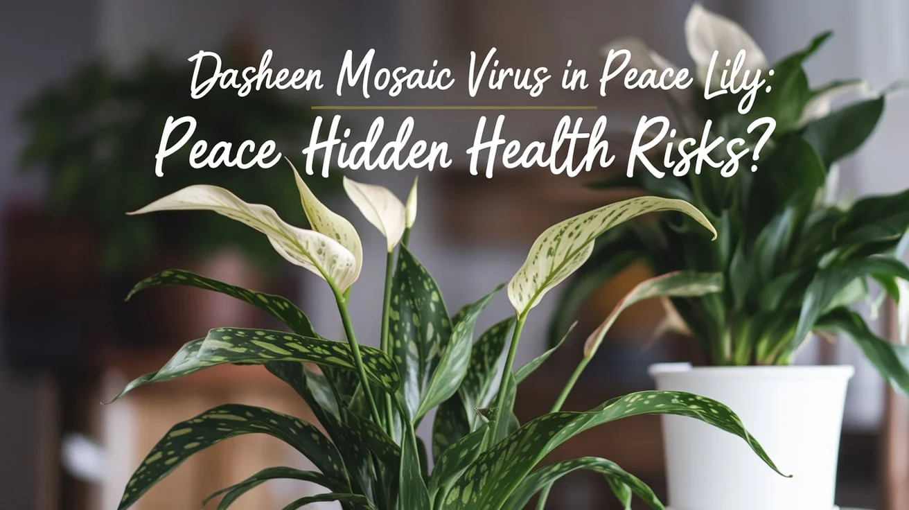 "Dasheen Mosaic Virus in Peace Lily: Hidden Health Risks?"