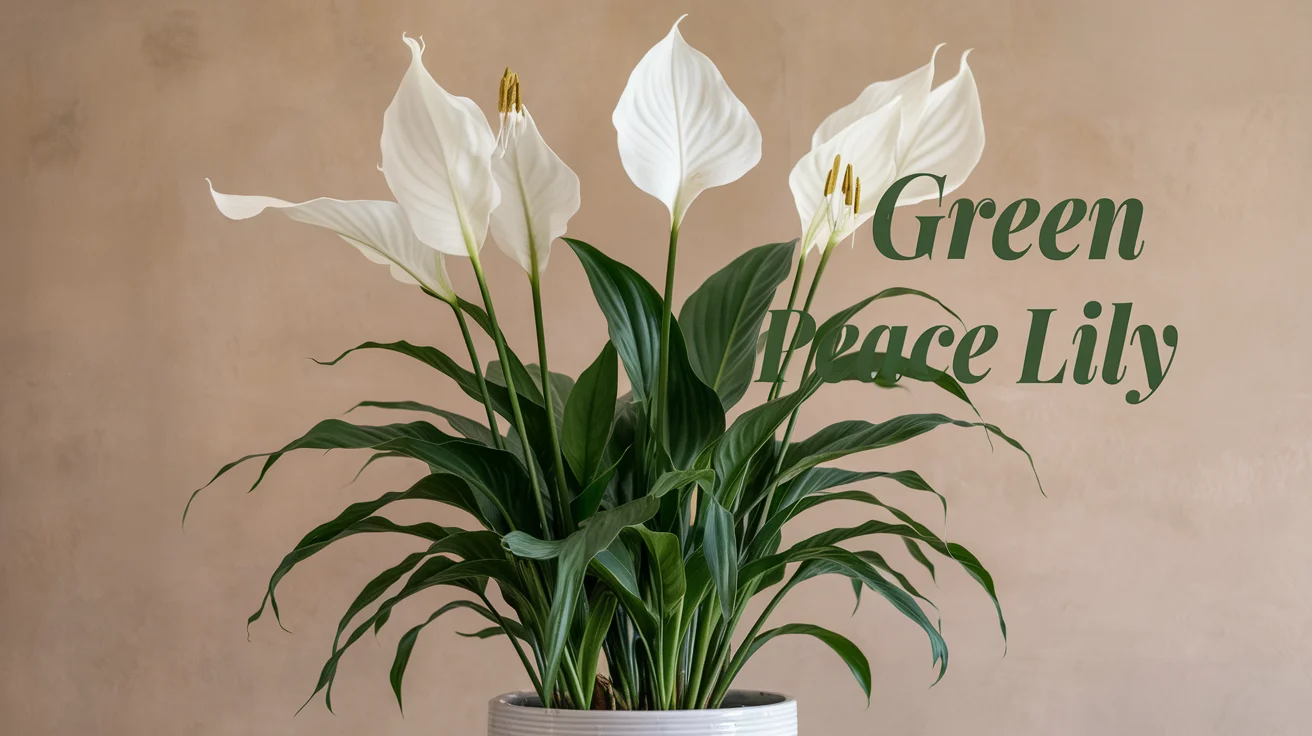 green peace lily