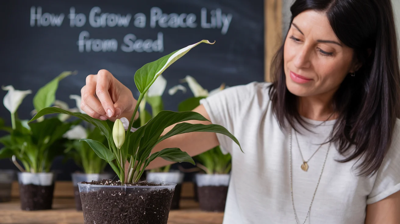 How to grow a Peace Lily from seed: A Mind-blowing Tutorial