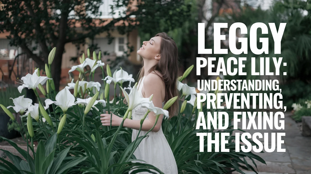 Leggy Peace Lily: Understanding, Preventing, and Fixing the Issue