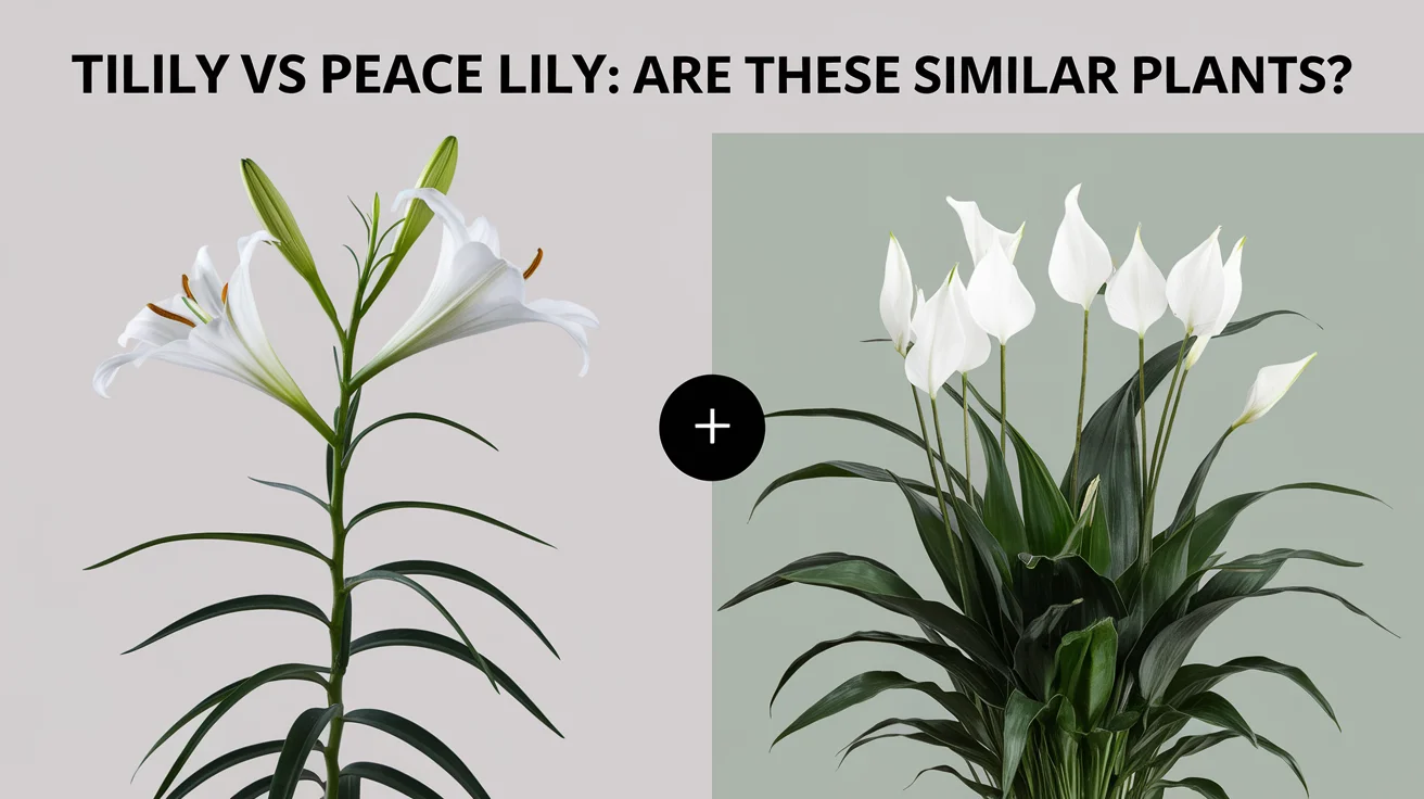 Lily vs Peace Lily: Are These Similar Plants?