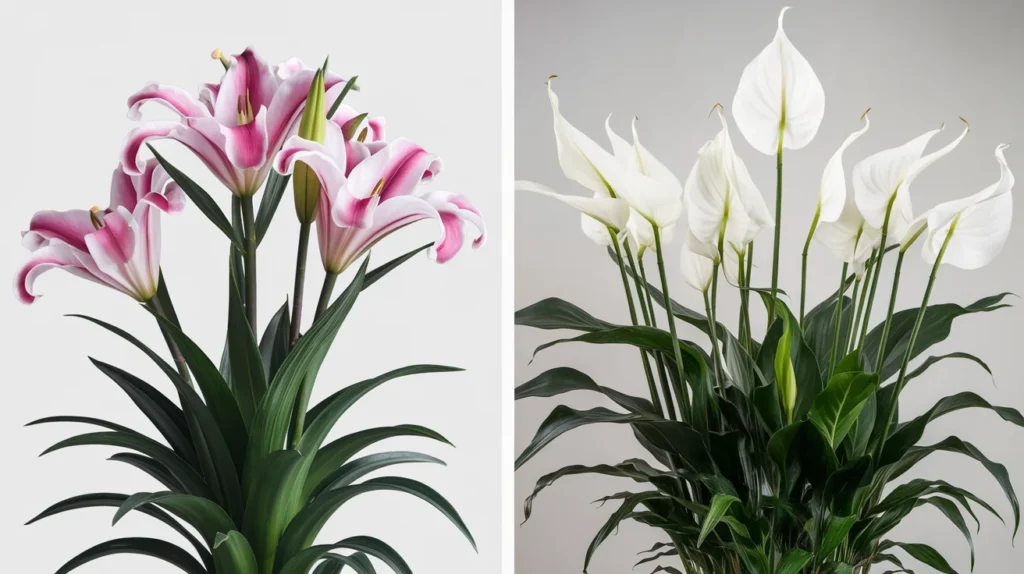 Lily vs Peace Lily 🌸: Are These Similar Plants?