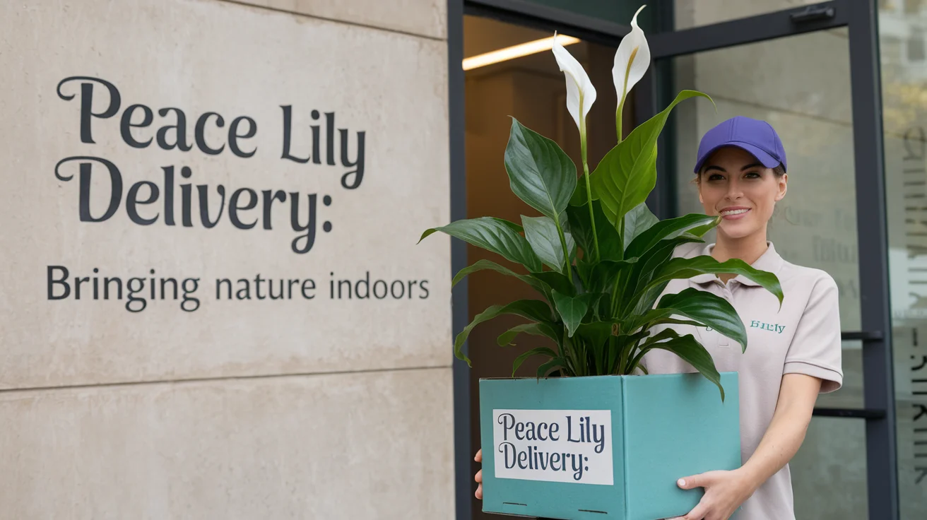 Peace Lily Delivery: Bringing Nature Indoors