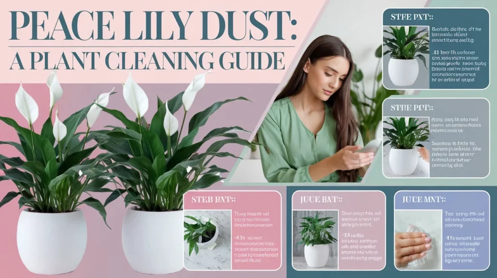 Peace Lily Dust: A Step-by-Step Plant Cleaning Guide