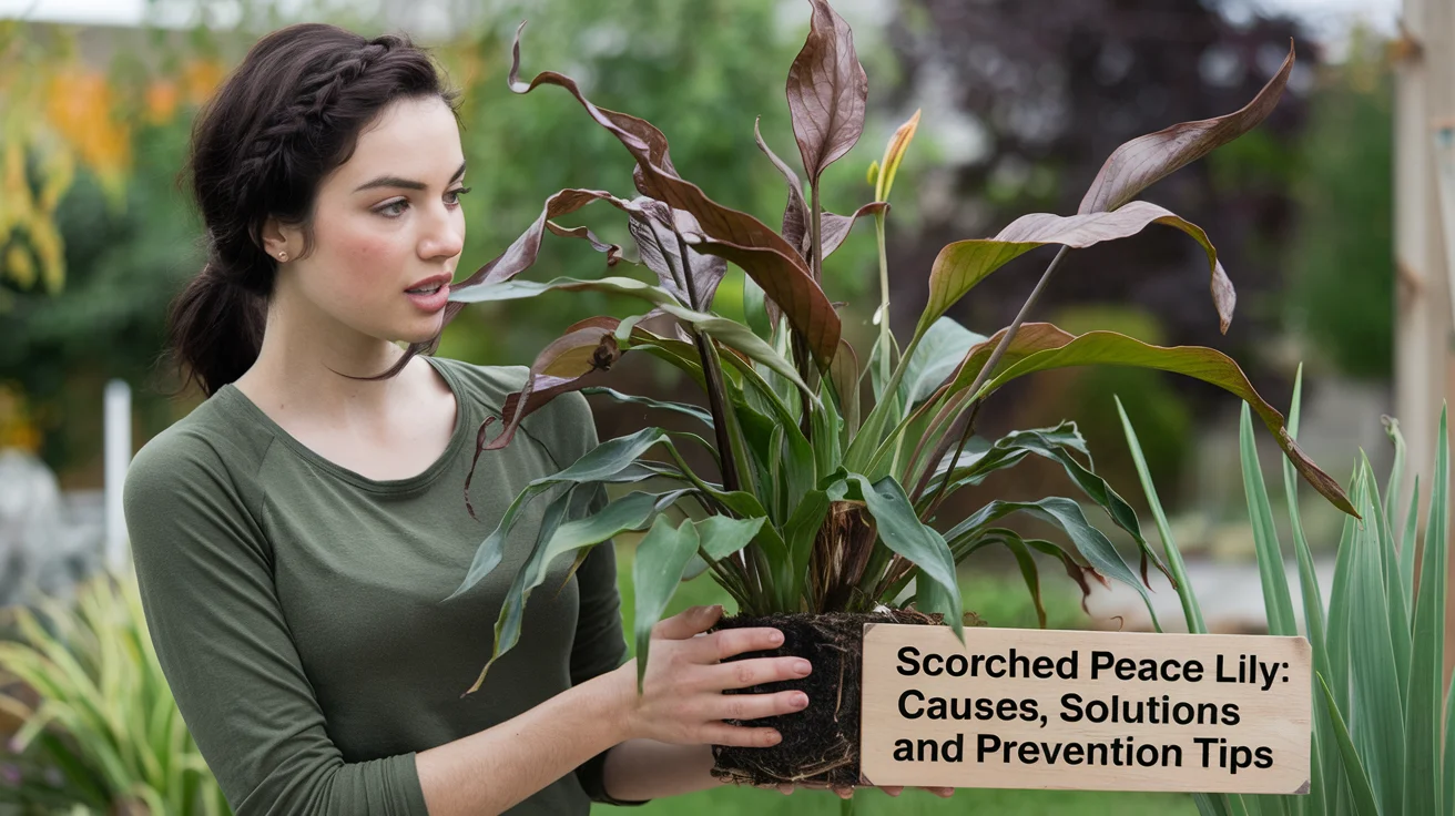 Scorched Peace Lily: Causes, Solutions and Prevention Tips​