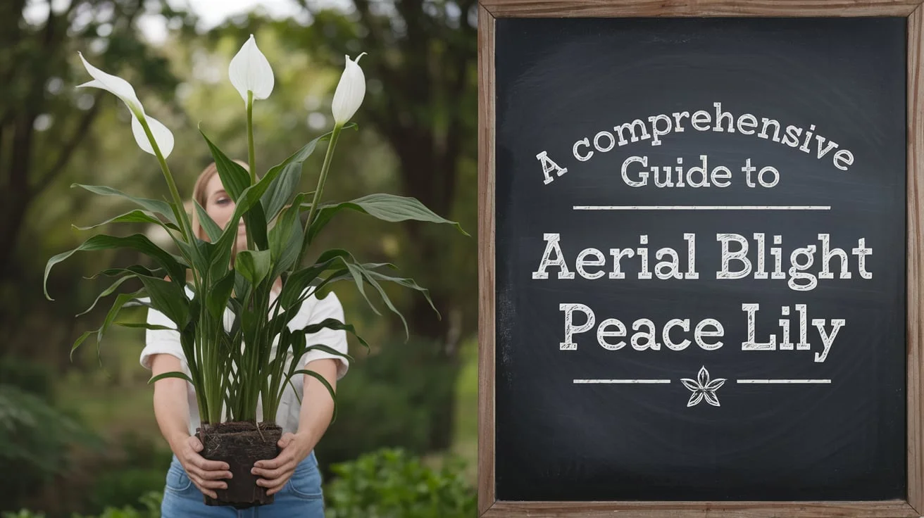 A Comprehensive Guide to Aerial Blight Peace Lily