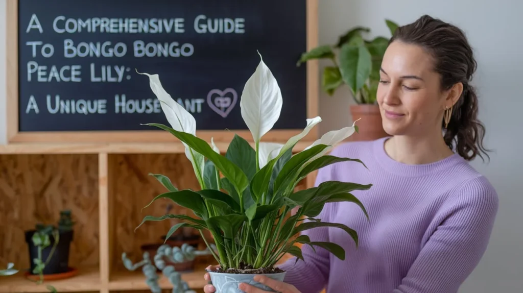 Bongo Bongo Peace Lily: A Unique Houseplant 🌿