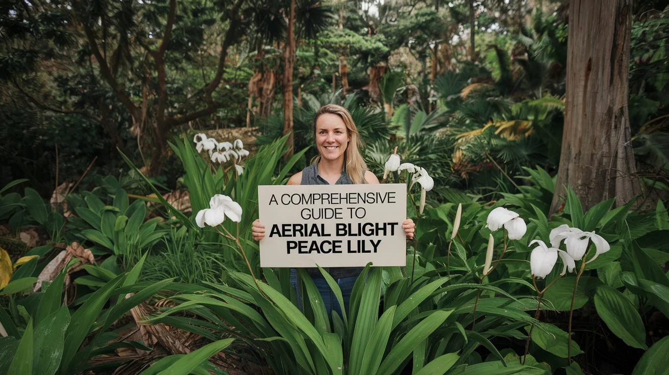 A Comprehensive Guide to Aerial Blight Peace Lily