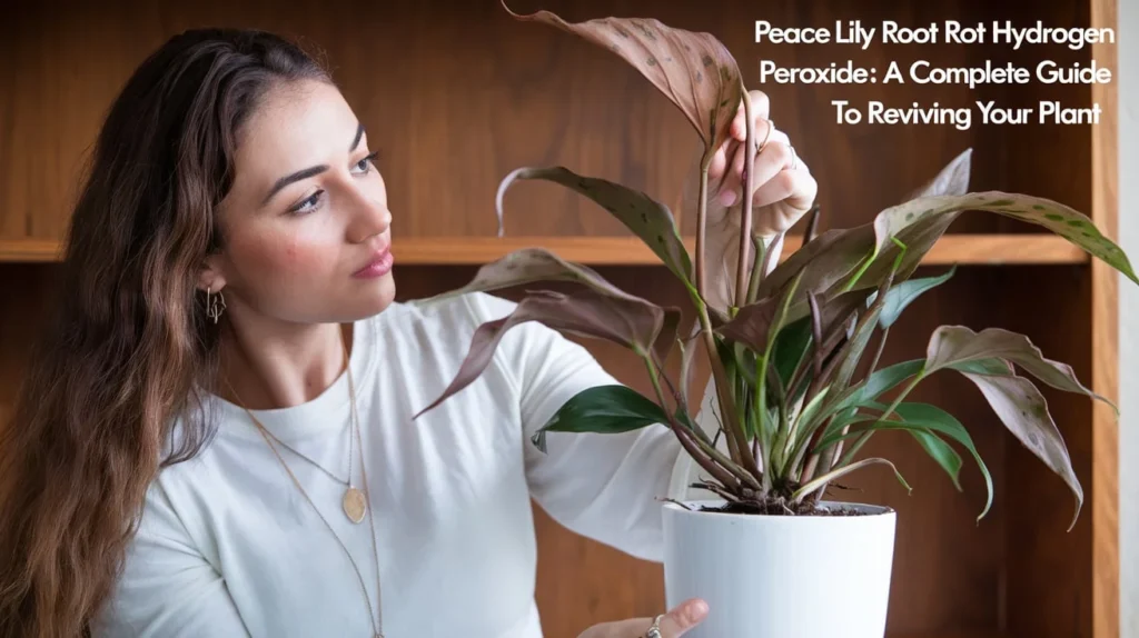 Peace Lily Root Rot Hydrogen Peroxide: A Complete Guide to Reviving Your Plant