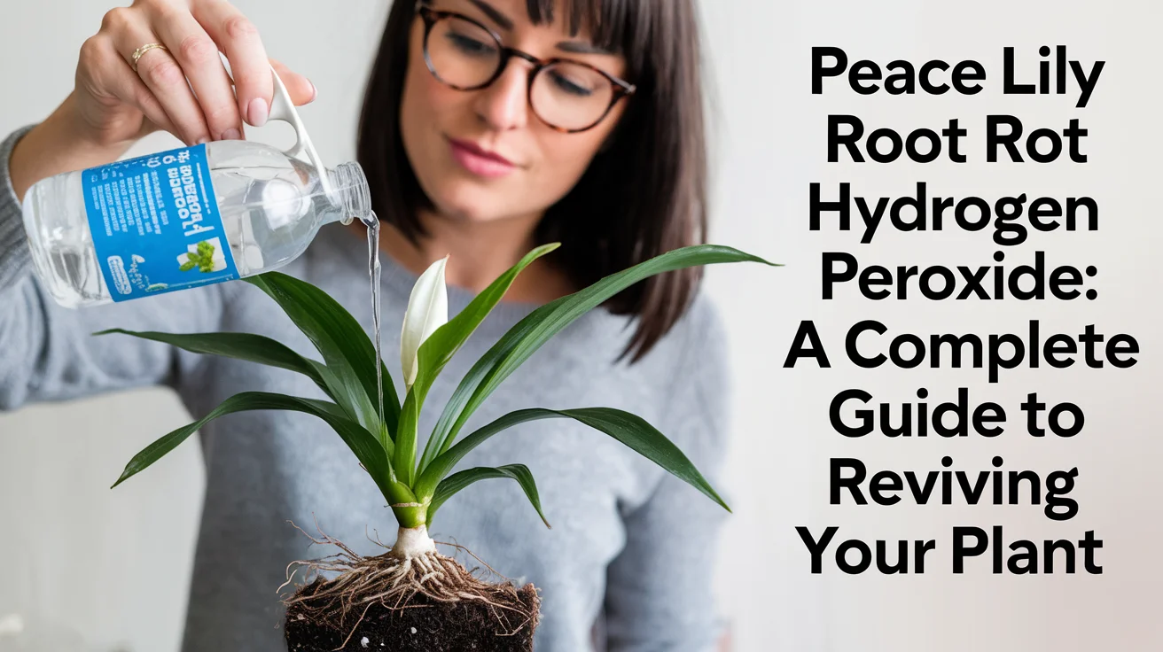 Peace Lily Root Rot Hydrogen Peroxide: A Complete Guide to Reviving Your Plant