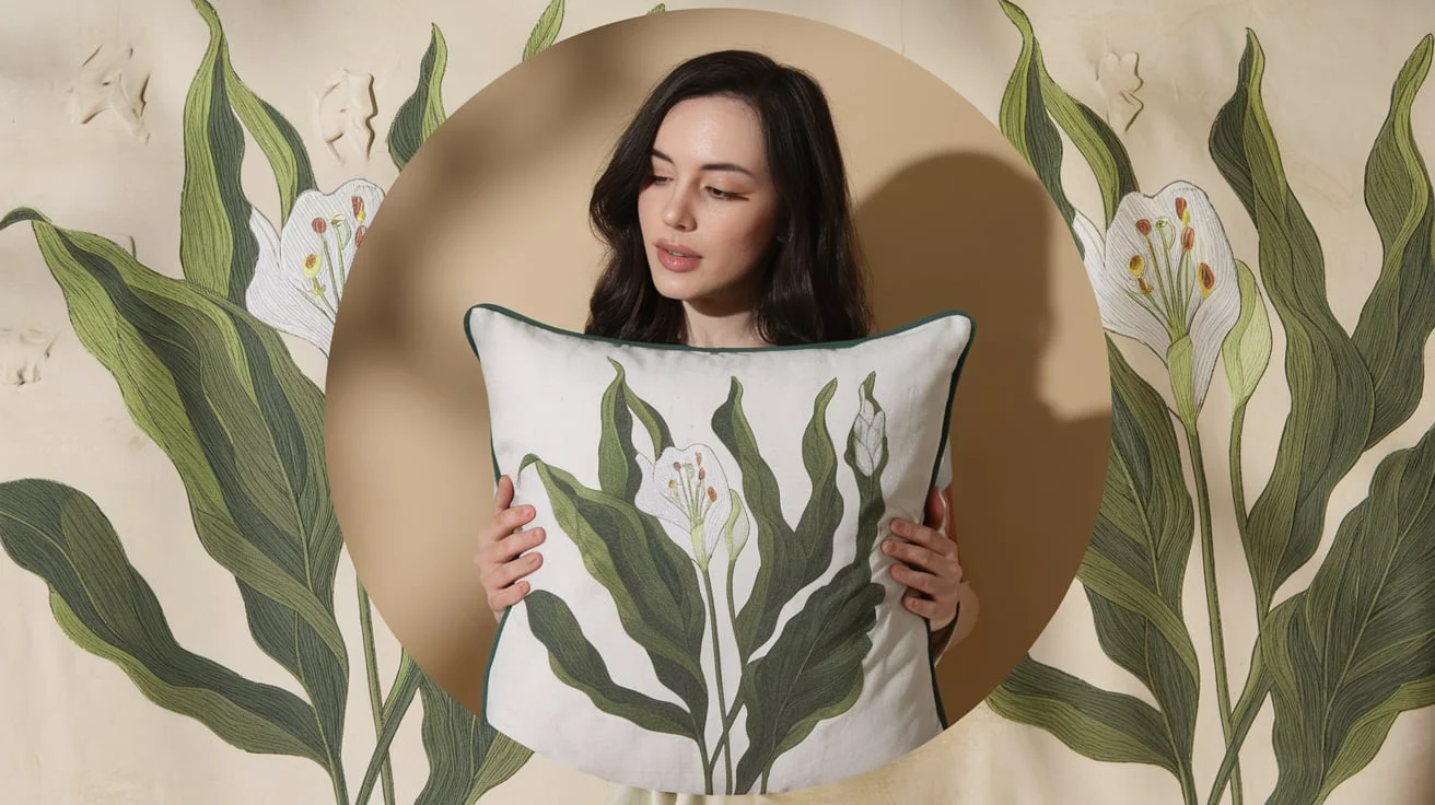 The Peace Lily Pillow: A New Friend to All Plant Lovers 