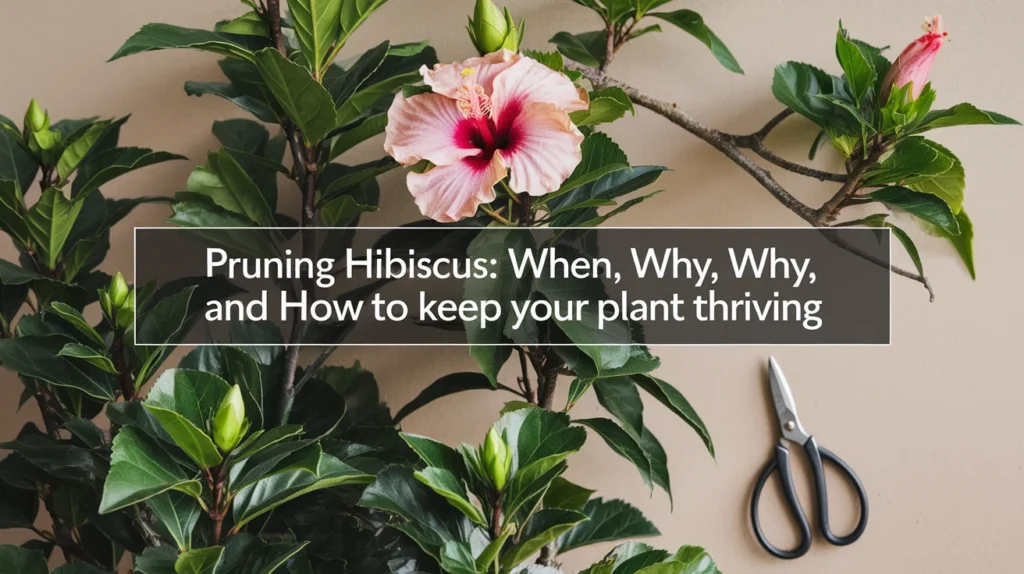 Pruning Hibiscus: When, Why, and How to Keep Your Plant Thriving